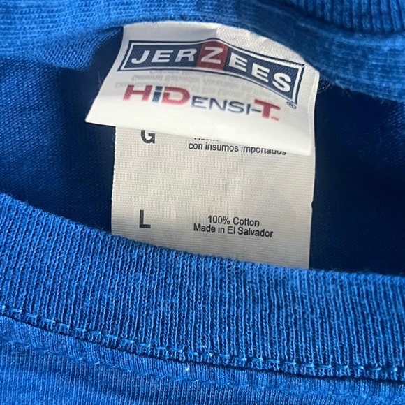 NWOT NWA WWF WCW Wrestlemania Pro Wrestling Barbarian Blue Shirt Men L - Picture 3 of 7